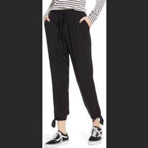 Socialite Ankle Tie Pants (Size XS)